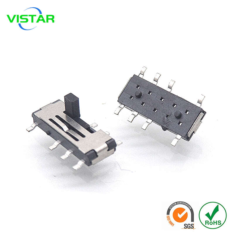 8 pin mini slide switch 2P3T 八脚小拨动开关