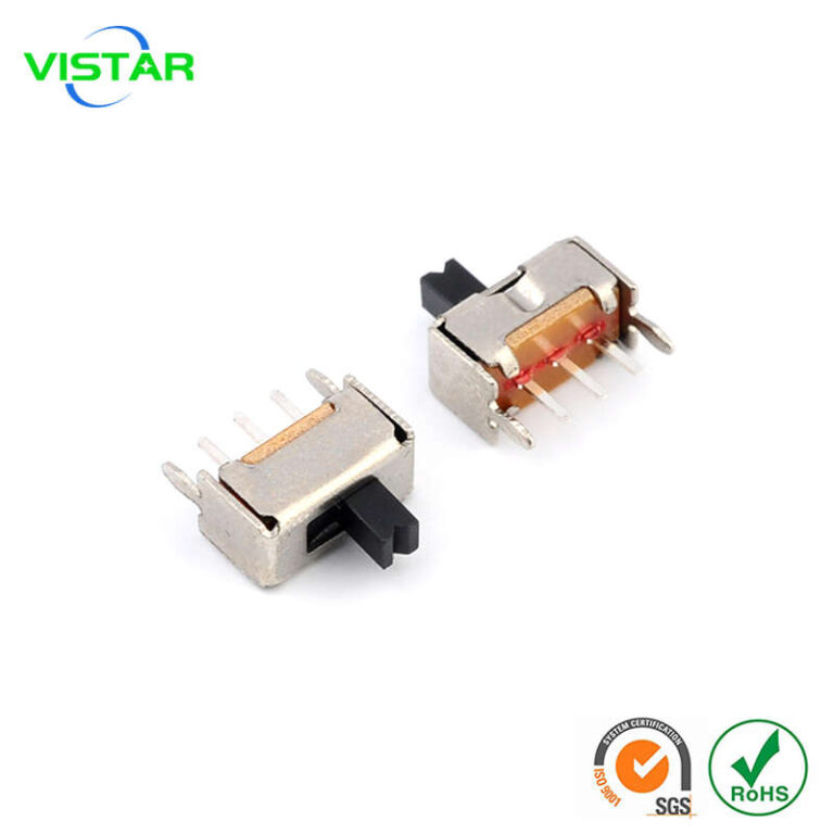 Slide switch 3 pin DIP vertical spdt sliding switch