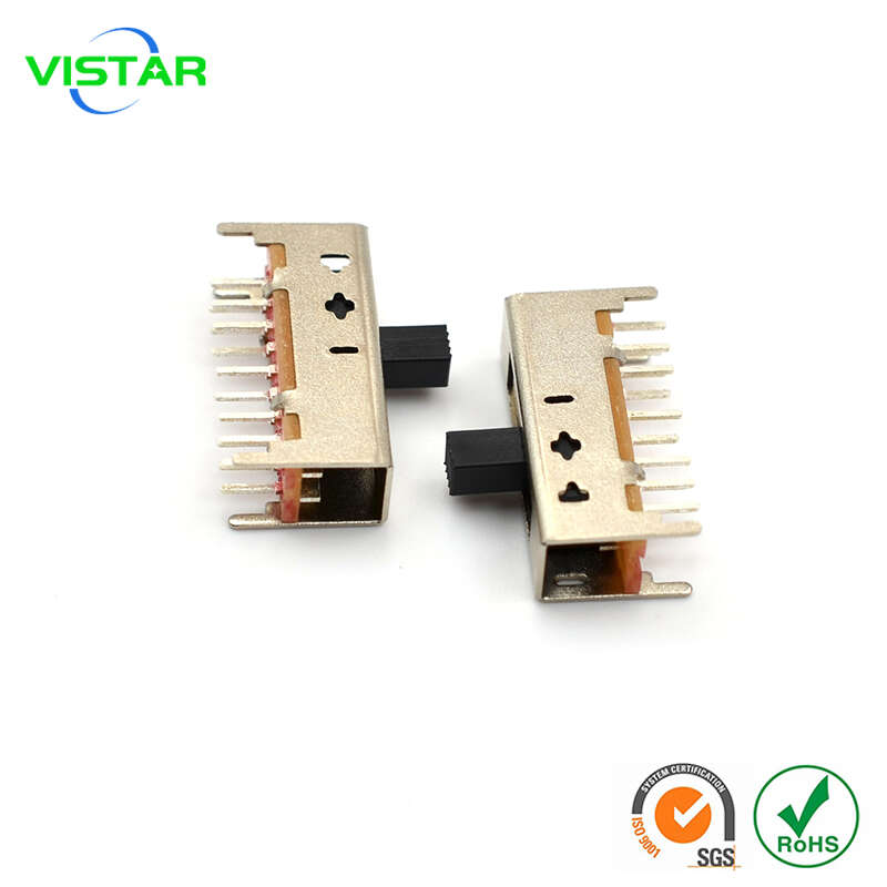 slide switch 2p6t 六档拨动开关