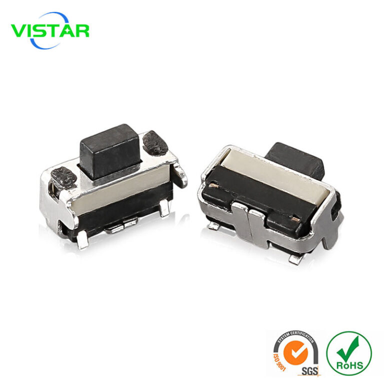 Switch tactile 2 pin SMT right angle 2*4*3.5 侧按轻触开关带支架