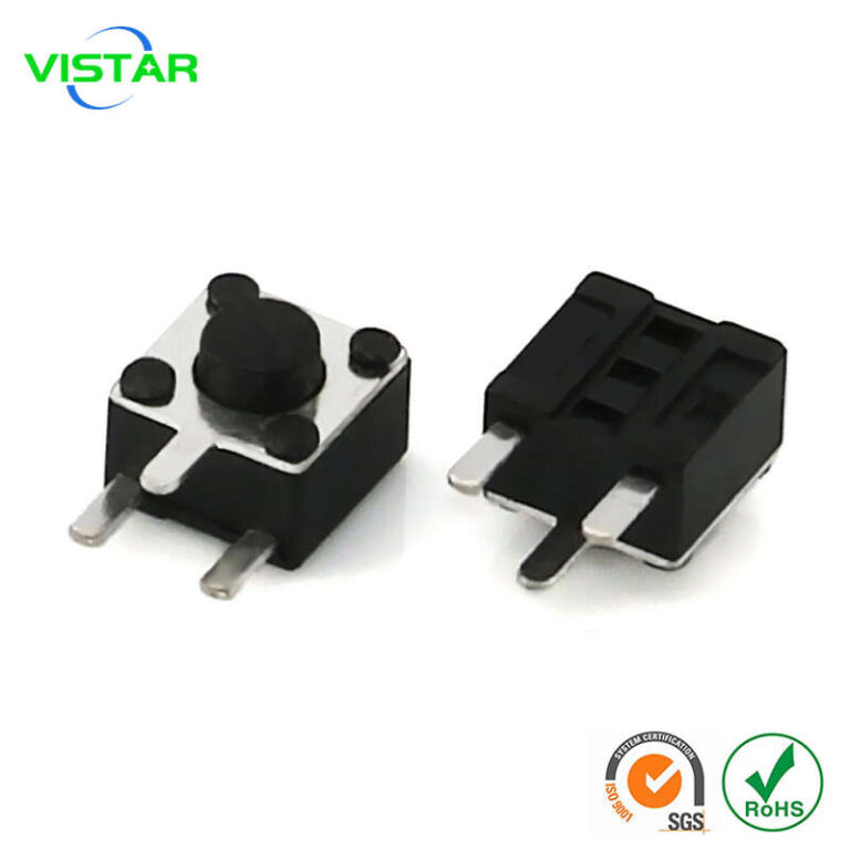 3 Pin Tactile switch 4.5x4.5 轻触开关4.5*4.5边三脚按键开关