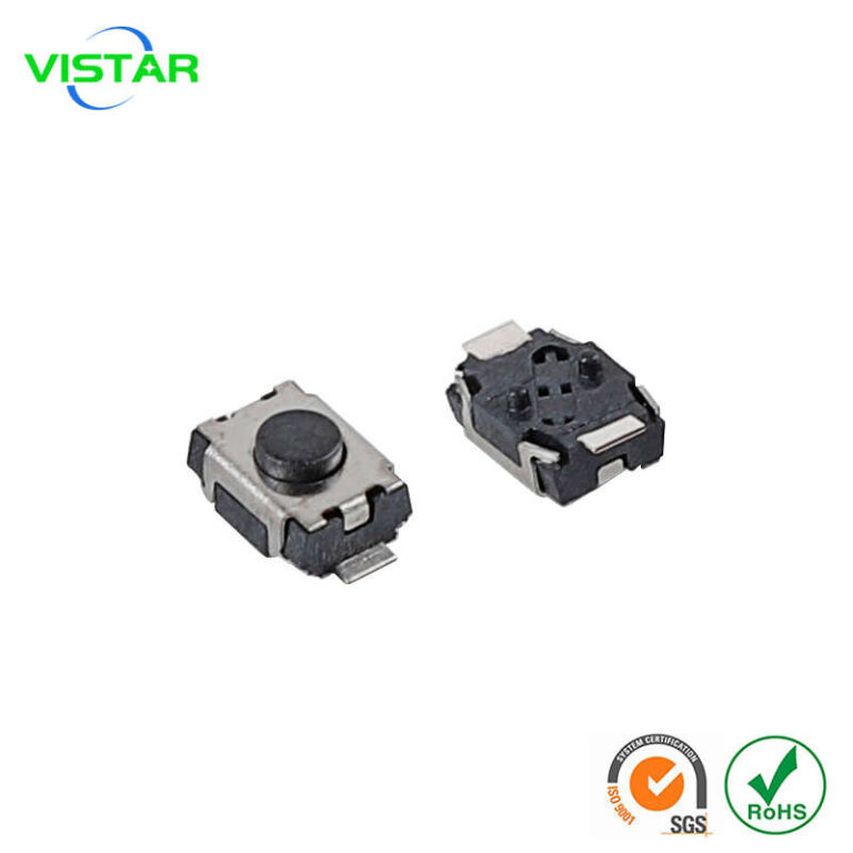PCB mount tact switch 3x4 on off tactile switch SMD 2 pin 两脚贴片轻触开关3*4