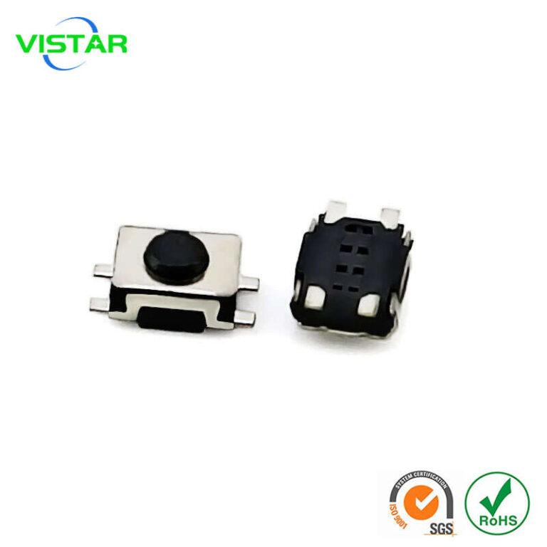 4pin momentary tactile switch 3x4 四脚贴片轻触开关3*4*1.8/2.0/2.5