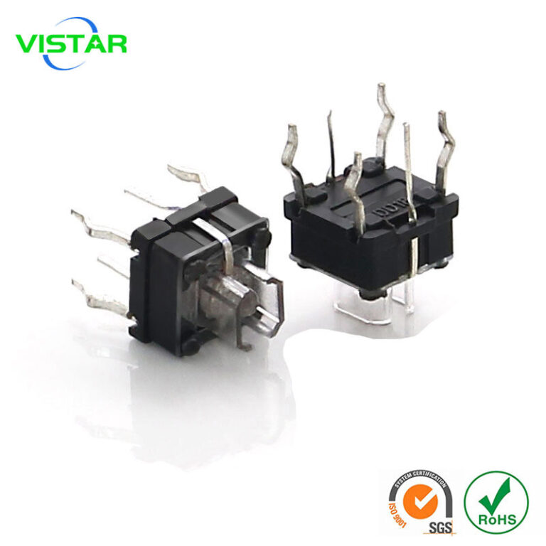 Illuminated tactile switch DIP 7x7