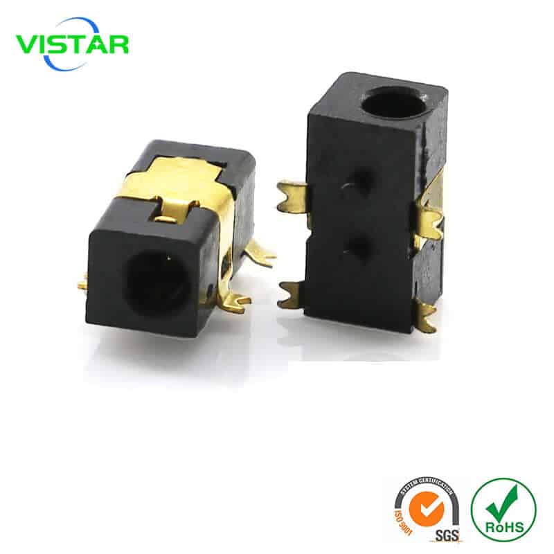 DC power jack connetor SMT 4 PIN