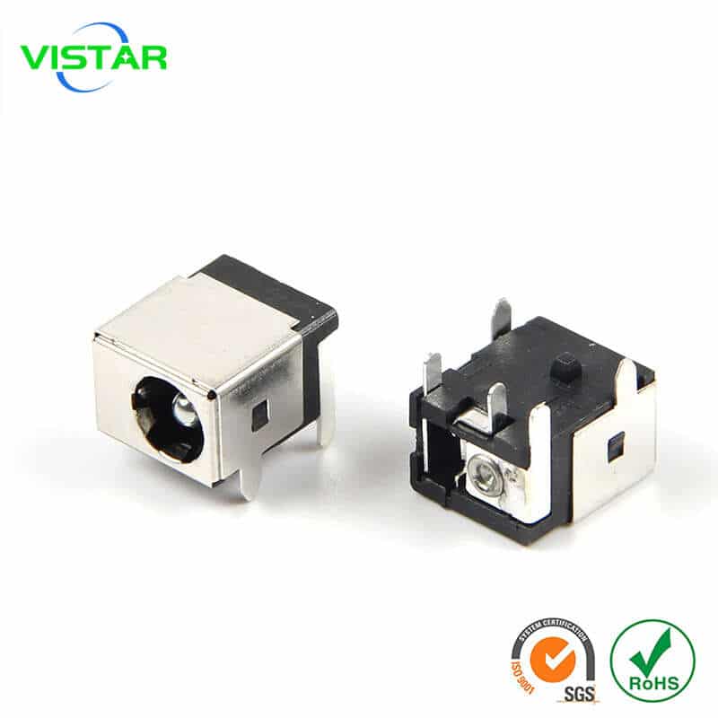 DC power jack female dip 5pin