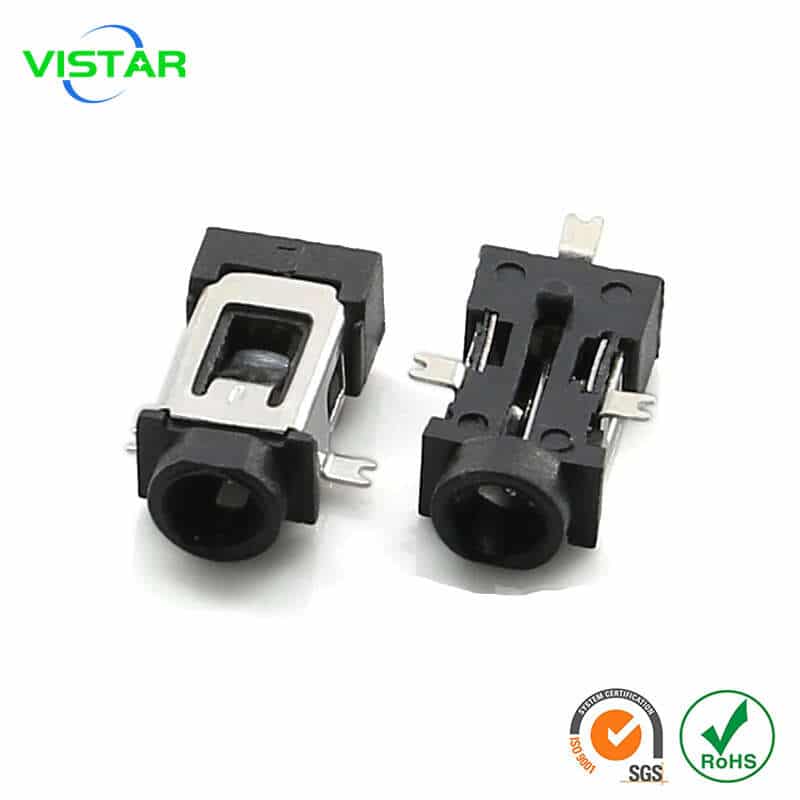 3 pin SMT dc power jack right angle