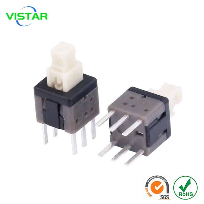 6 pin push switch non-lock 5.8x5.8 按键开关5.8*5.8