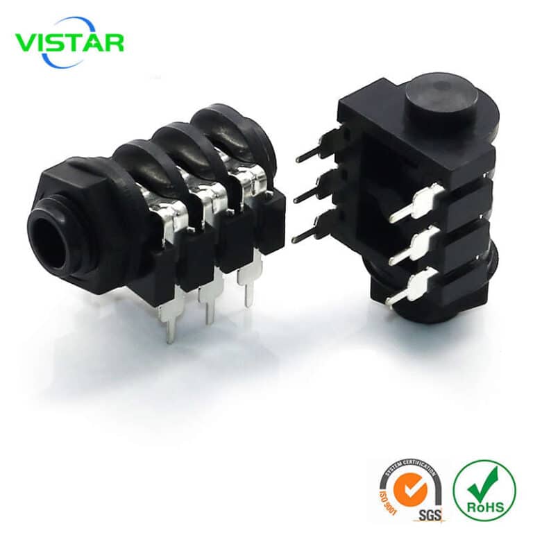 1/4 inch audio jack 6 pin TH