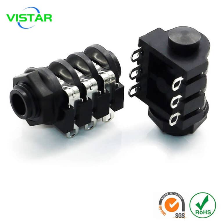 6.35 mm microphone jack 6.35mm插口