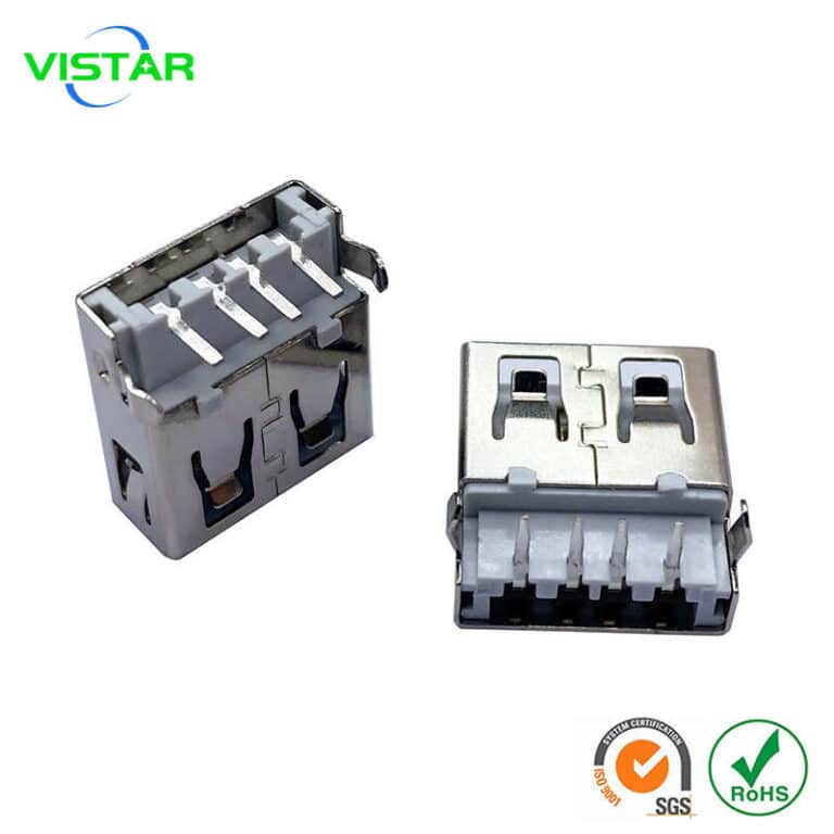 USB type a connector USB a母沉板