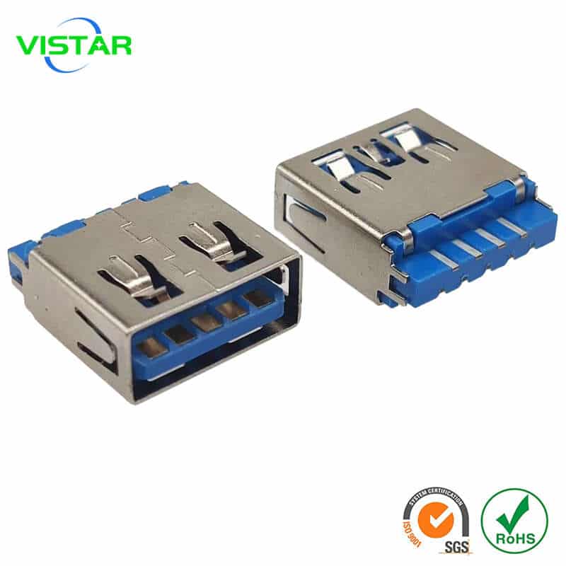 USB 3.0 solder connector