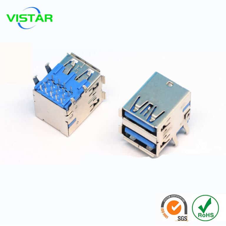 USB 3 connector double desk