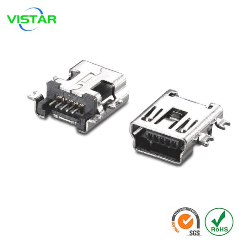 mini usb female connector