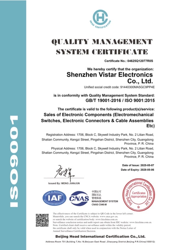 Certification ISO 9001