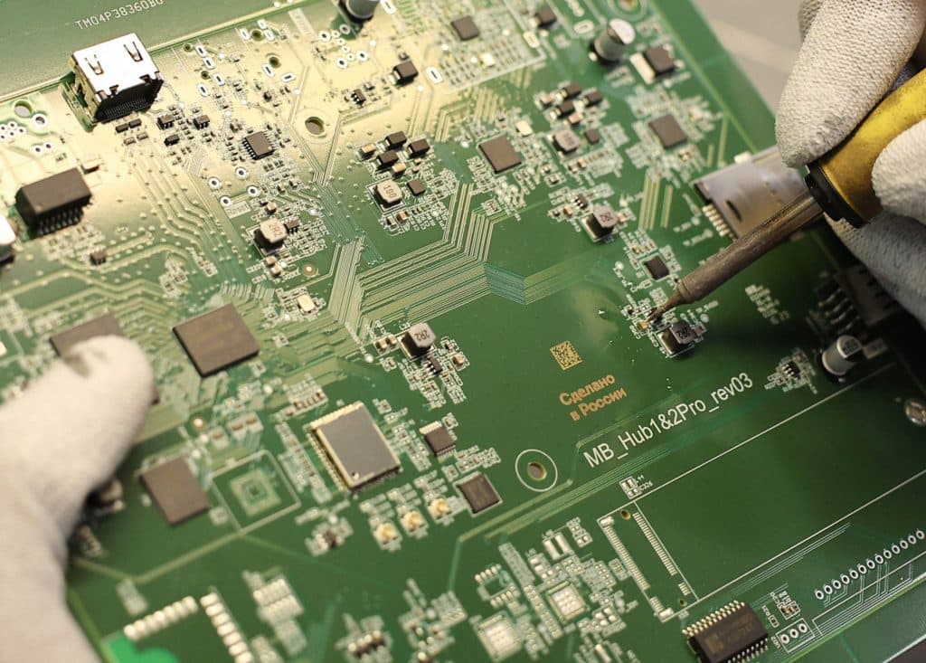 tactile switches on pcb